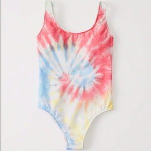 Tie dye one piece